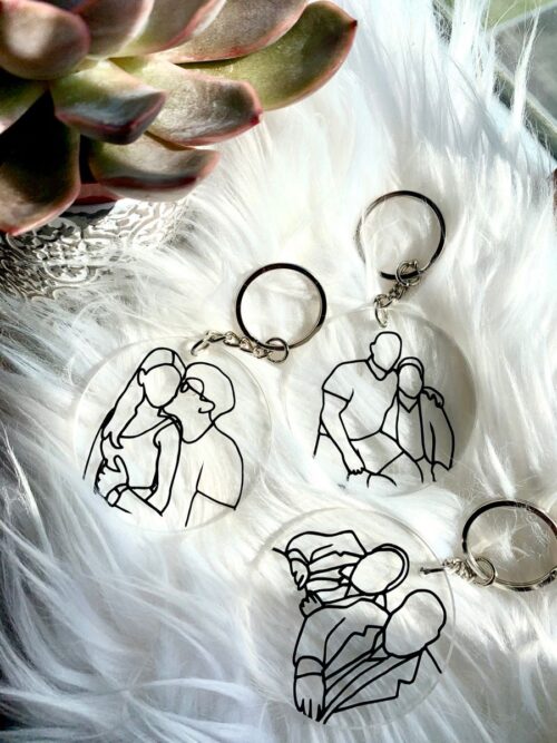 c110d0995ea284db70761a927c650709 Portachiavi personalizzato in vinile