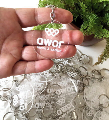 chaveiro-personalizado-acrilico-transparente-chaveiro-personalizado Portachiavi Aziendale