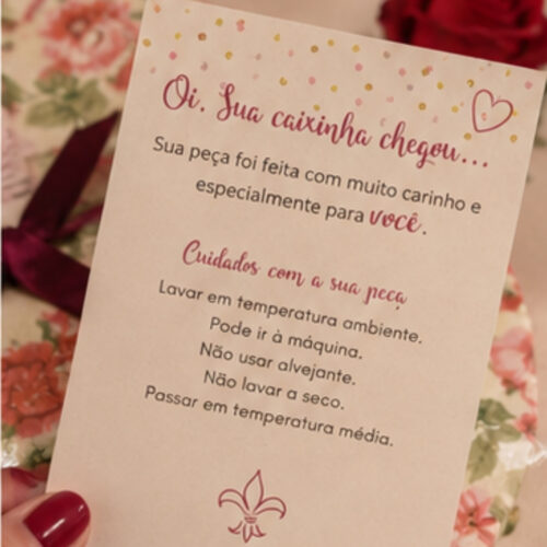 Biglietto di ringraziamento aziendale personalizzato